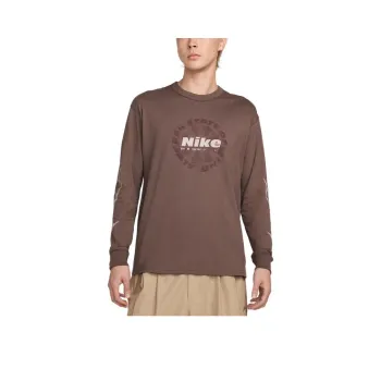 Nike Clothing T Shirts Men Preppy Gray