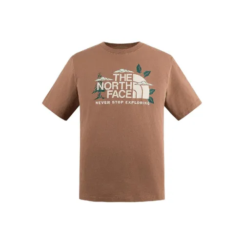 THE NORTH FACE City Outdoor Collection SS25 T Shirt Unisex Latte Brown
