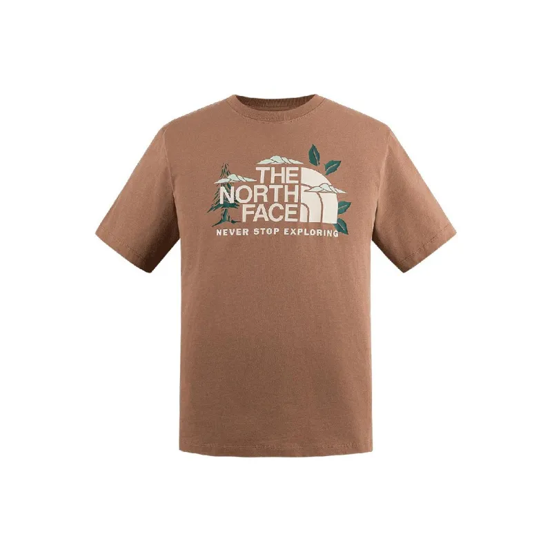 THE NORTH FACE City Outdoor Collection SS25 T Shirt Unisex Latte Brown-0
