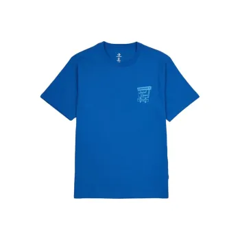 Converse T Shirts Men Blue