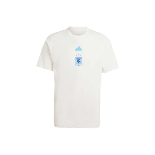 Adidas Argentina Team T Shirts Men White