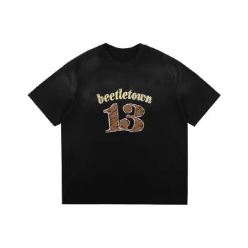 BEETLE TOWN Short Sleeved T Shirts Unisex