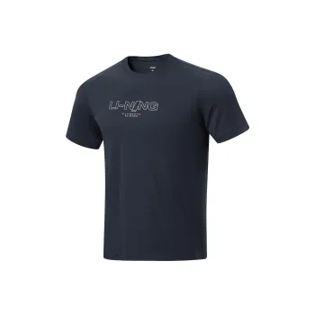 LiNing Fitness Series T Shirt Men's Dark Blue