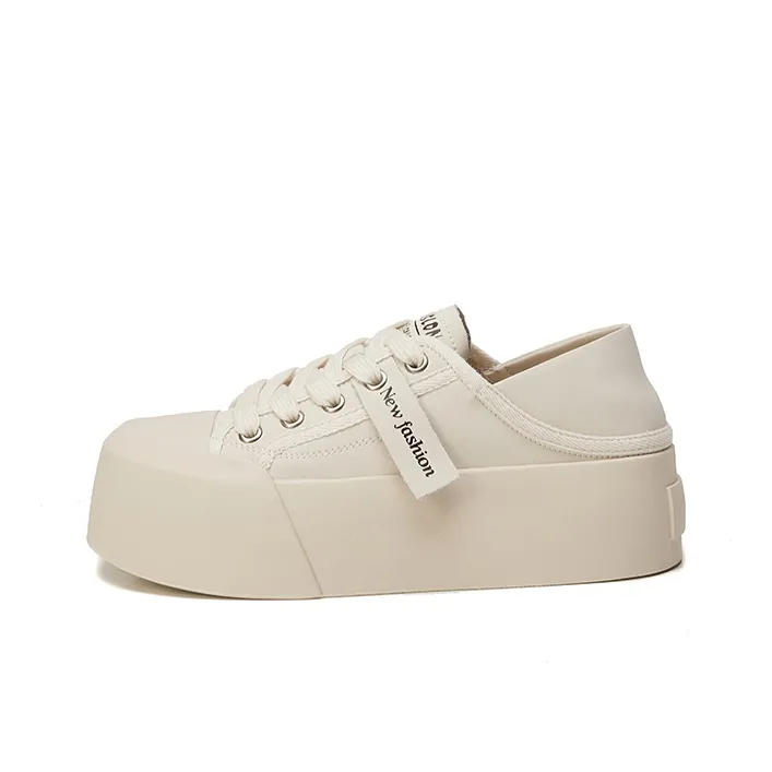 Jerden Smith Abrasion Resistant Height Increasing Low Top Skateboard Shoes Women's-4