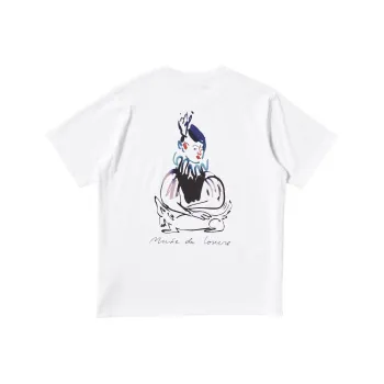 UNIQLO Louvre X Camille Henrot Collaboration T-Shirts Unisex White