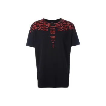 MARCELO BURLON COUNTY OF MILAN T Shirt Men's Black Red