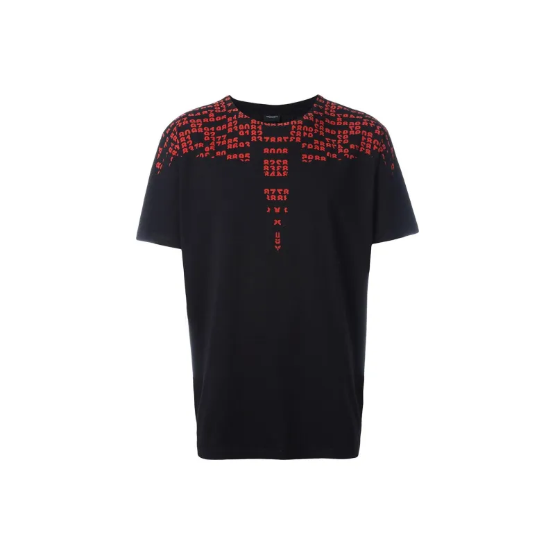 MARCELO BURLON COUNTY OF MILAN T Shirt Men's Black Red-0