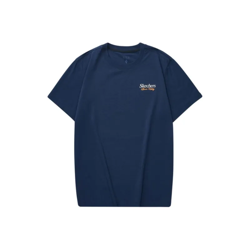 Skechers T Shirt Men's Navy Blue-0