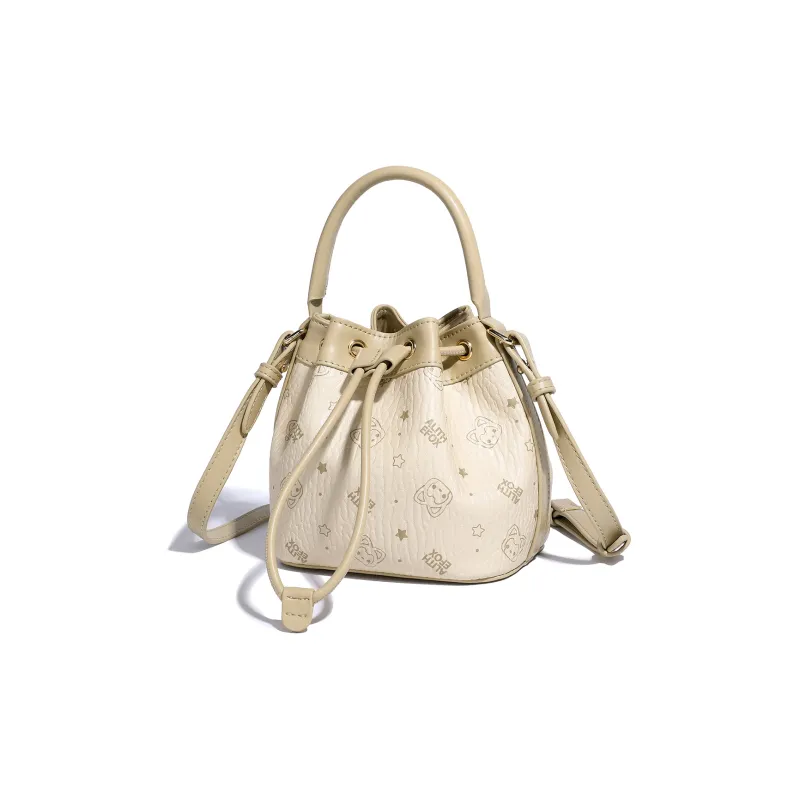 ALI THE FOX Synthetic Leather Shoulder Bag Regular Women's Pink/Custard-8
