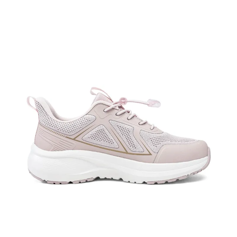 ZULIZ Sports Elderly Shoes Casual Shoes Women's Low Top Pink/Black Gray-8