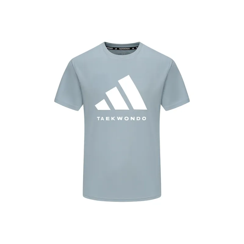 Adidas T-Shirts Men Mint Blue-0