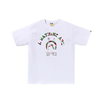 A BATHING APE Store Dubai Shark College Tee