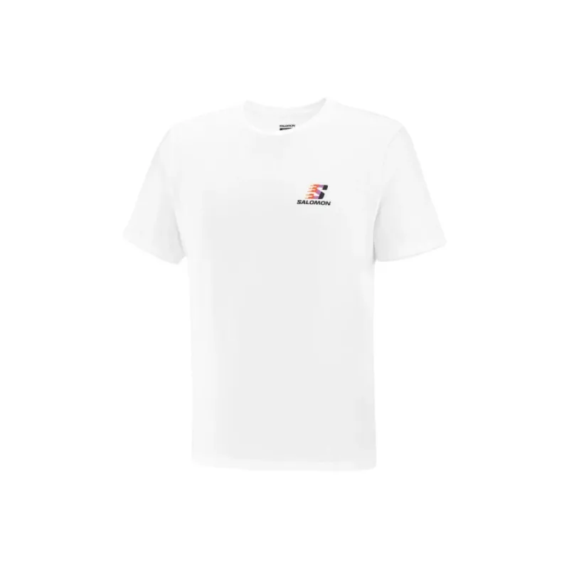 SALOMON T-Shirts Men White-0
