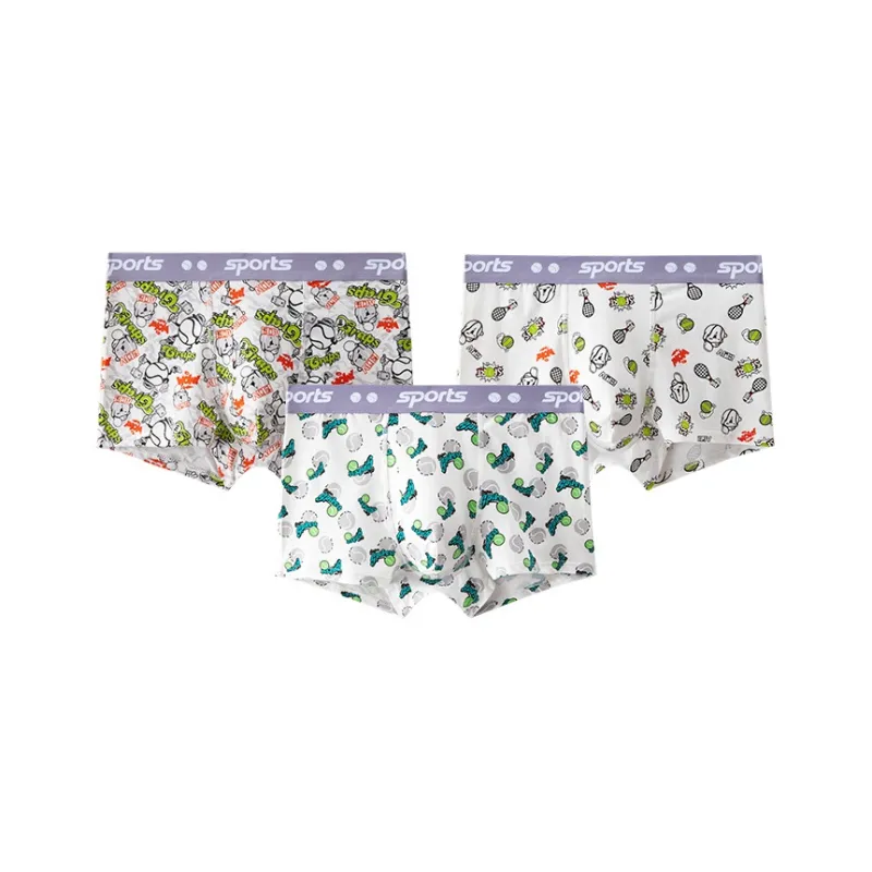 Qiao Ni Tong Underpants Men's 3 Pack-10