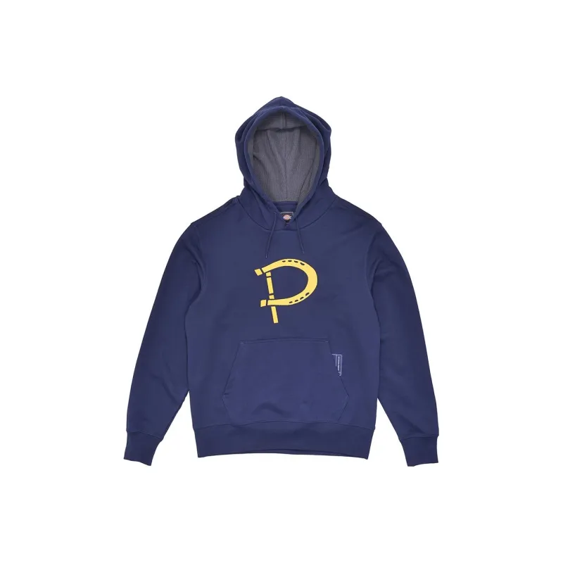Pop Trading Company X Dickies X POP TRADING COMPANY Joint Name Sweatshirts Men Navy Blue-0