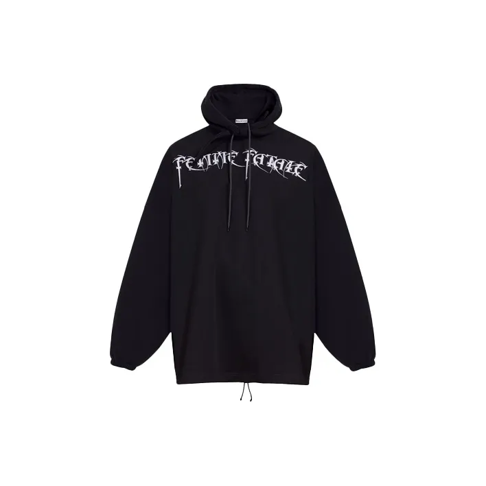Balenciaga Sweatshirt Unisex Black-0
