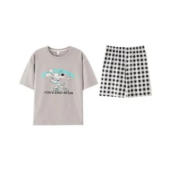 Qiao Ni Tong Pajama Set Men's Image Color