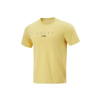 LiNing T Shirt Unisex Paraffin Yellow