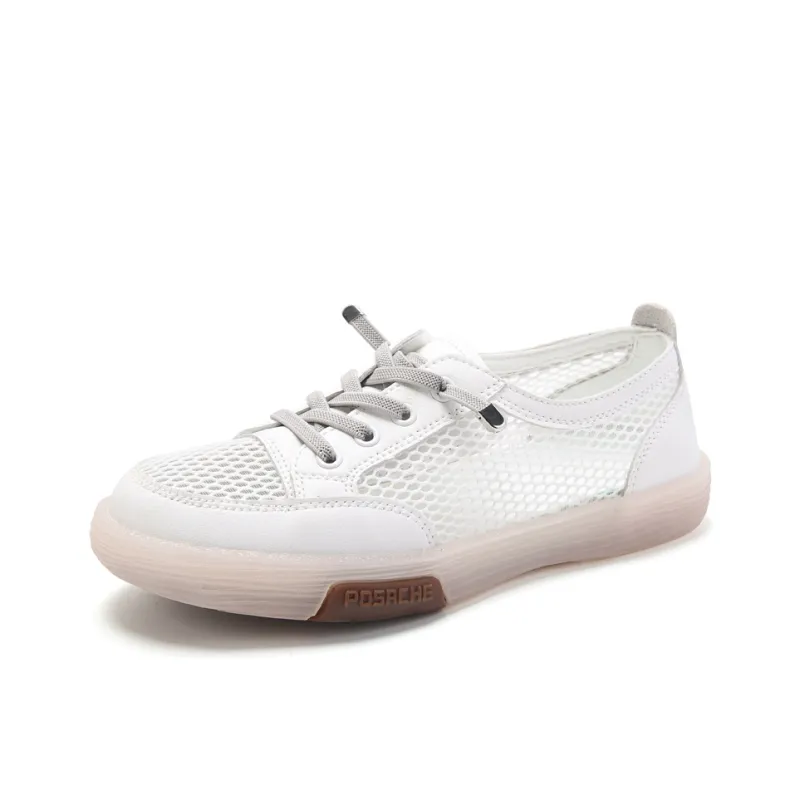 Reivanti Casual Single Shoes 2.5cm Women's White-0