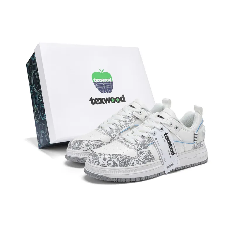 TEXWOOD Anti-Slip And Wear-Resistant Height Increasing Coverage Low-Top Skateboard Shoes Men's Box-6