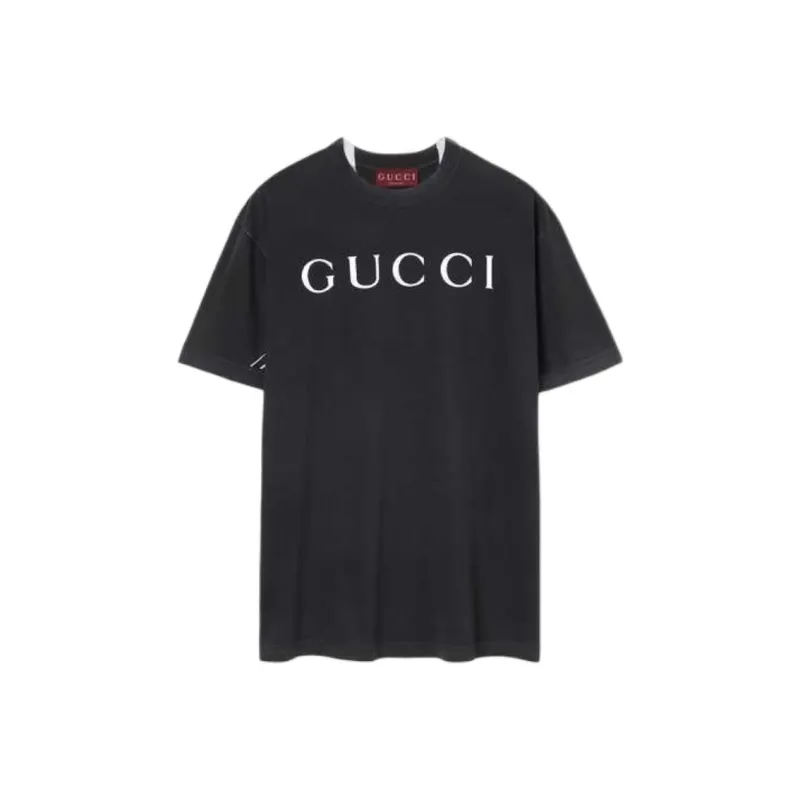 GUCCI T Shirts Men Black-0