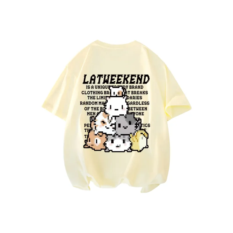 LA'T.WEEKEND T Shirts Unisex-9
