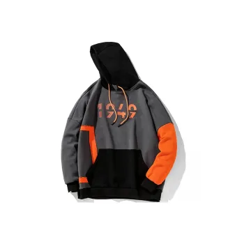 FireMonkey Hooded Loose Fit Sweatshirt Men's Dark Gray