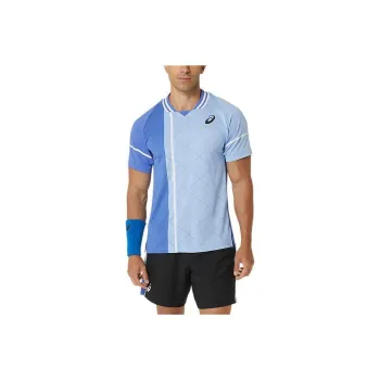 Asics T Shirts Men Blue