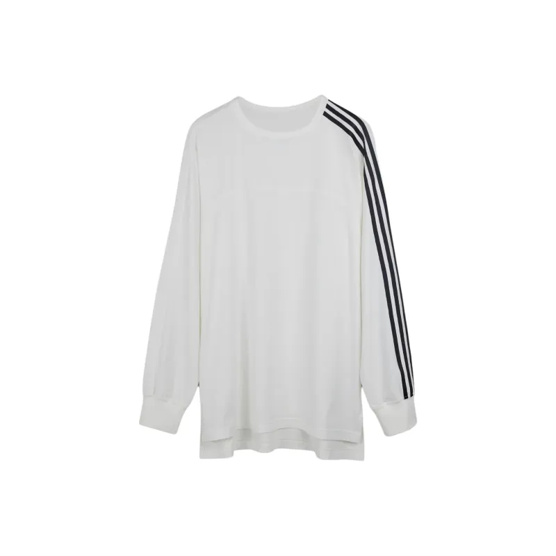 Y 3 3 Striped Long Sleeved T Shirt-0