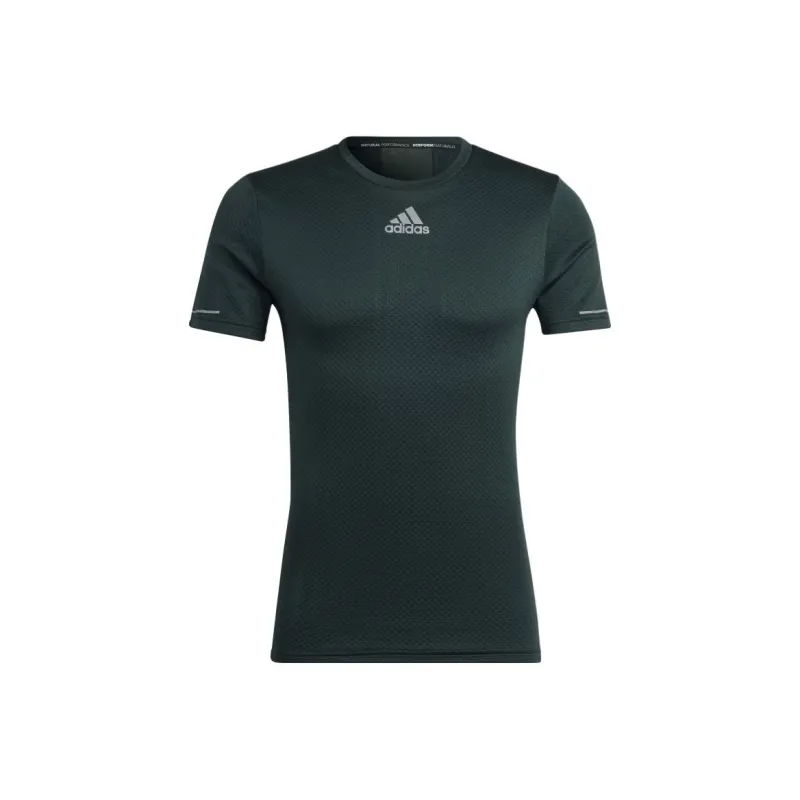 Adidas X-CITY T-Shirt Men's Dark Shadow Green-0