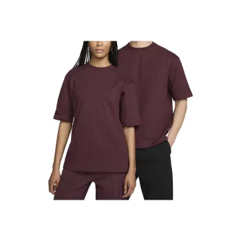 Nike T-Shirts Unisex Burgundy