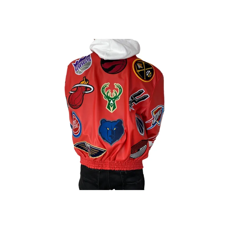 JEFF HAMILTON X Nba Collage Jacket-6