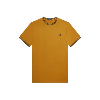 FRED PERRY T Shirt Men's Caramel
