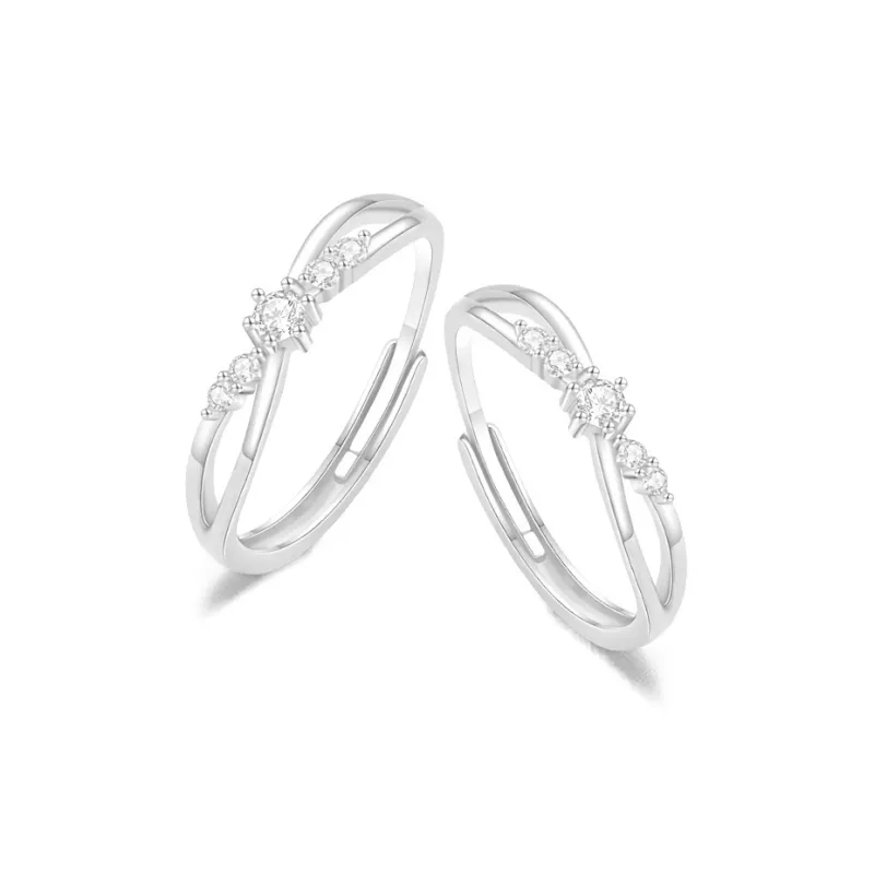 FANFRI 999 Fine Silver Rings Unisex-8