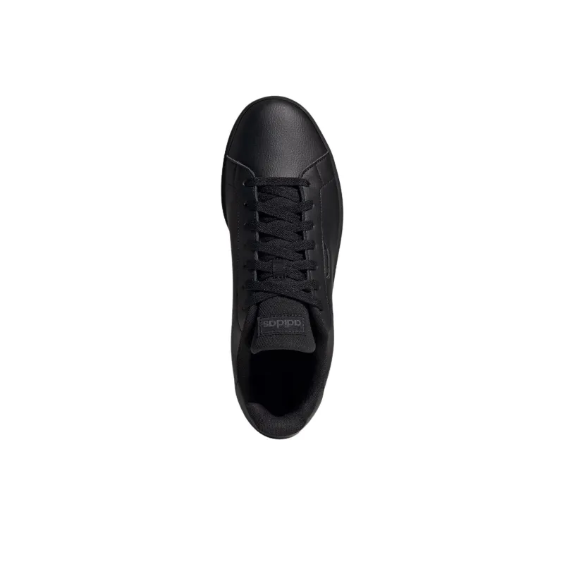 Adidas Court Anti Slip Wear Resistant Low Top Skateboard Shoes Men's Black-4
