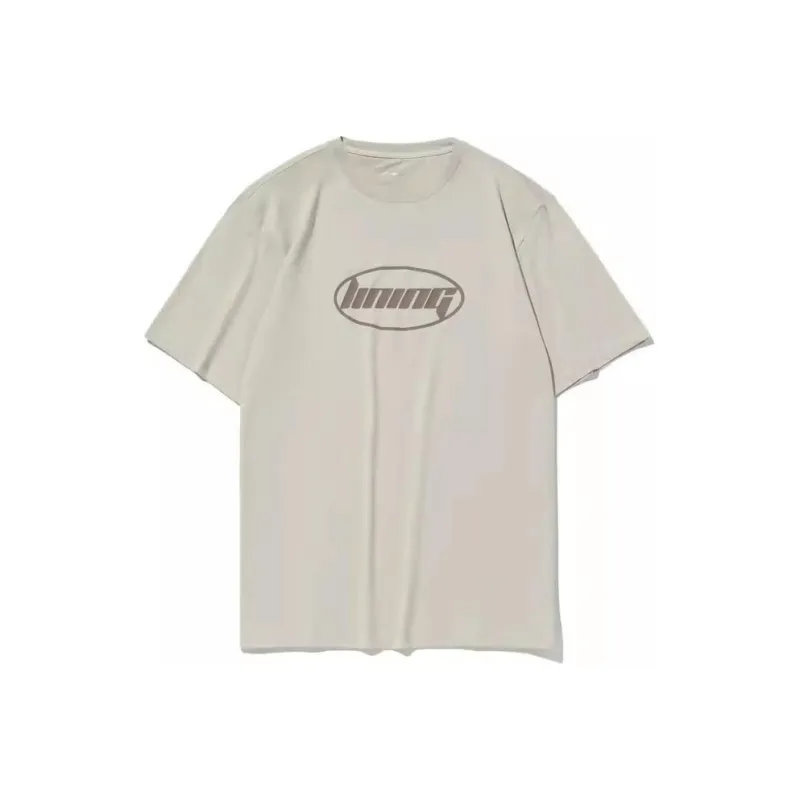 LiNing T-Shirt Unisex Yuan Rock Texture-0