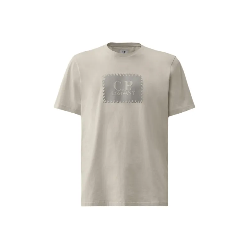 C.P.Company Logo print T shirt-0