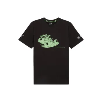 PUMA Mercedes AmgMercedes F1 Regular T-Shirt Men's Black