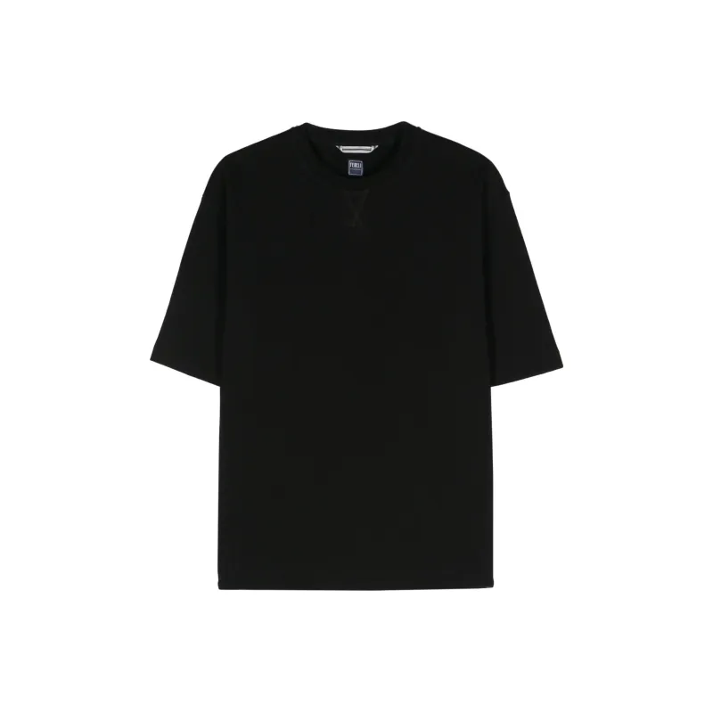 FEDELI Dalton Cotton T-shirt-0
