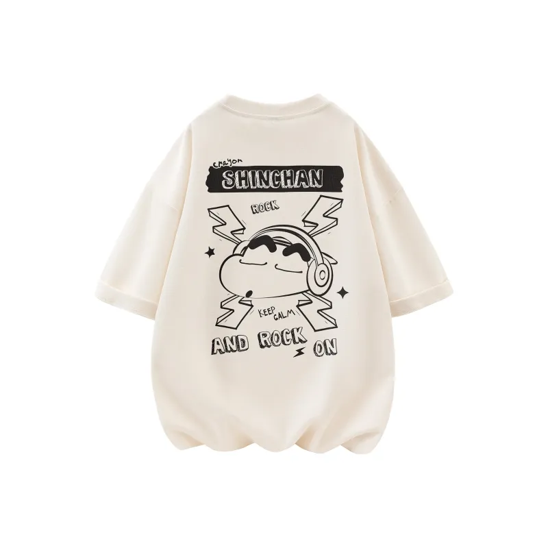 Crayon Shinchan Short Sleeved T Shirts Unisex-6