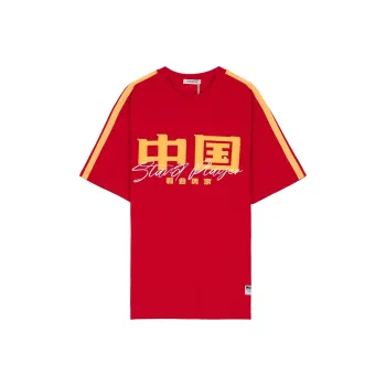 TEKEMISI T Shirt Unisex Deep Red