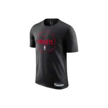 Nike x NBA Houston Rockets Dri Fit T Shirt Unisex Black