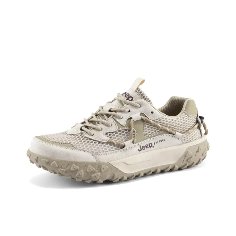 Jeep Fashion Sports Collection Cushioning Anti Slip And Wear Resistant Breathable Coverage Low Top Outdoor Shoes Men's-16