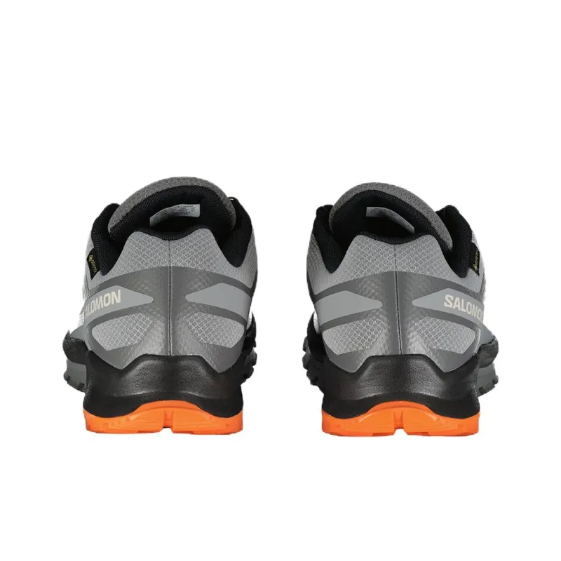 SALOMON XA FLYER GTX Anti Slip Wear Resistant Low Top Trail Running Shoes Men's Gray-4