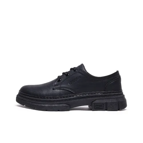 WARRIOR Work Boots Men Low Top Black/Brown