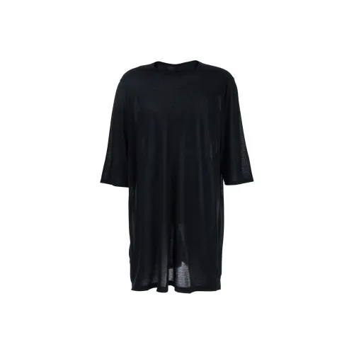 RICK OWENS Drop Shoulder Short Sleeved T Shirt