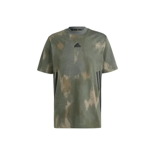 Adidas Clothing T Shirts Men Green