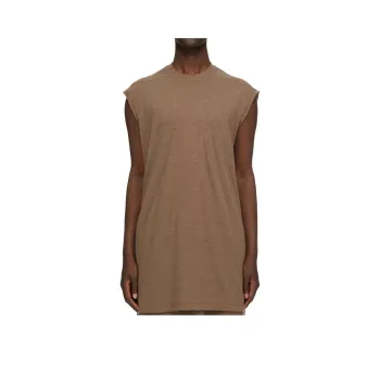 RICK OWENS/RO FW24 T Shirt Men's Light Yellow Umber