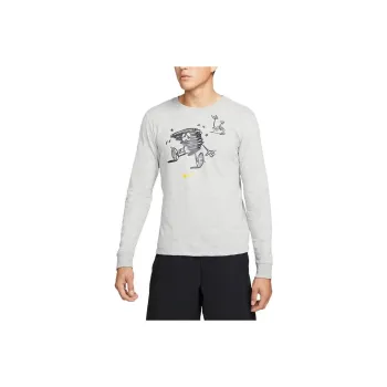 Nike T Shirts Men Gray