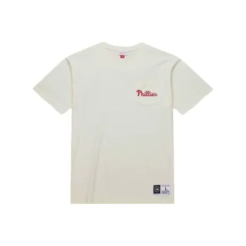 Mitchell & Ness x MLB T Shirt Men's Cream